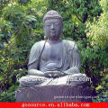 sitting buddha granite statue
